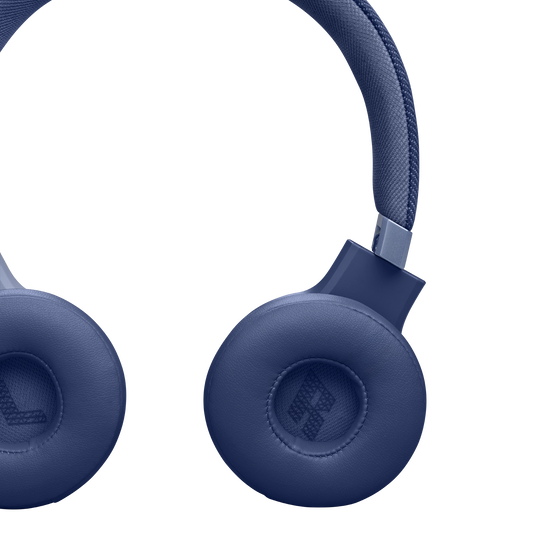 JBL Live 670NC - Blue - Wireless On-Ear Headphones with True Adaptive Noise Cancelling - Detailshot 3
